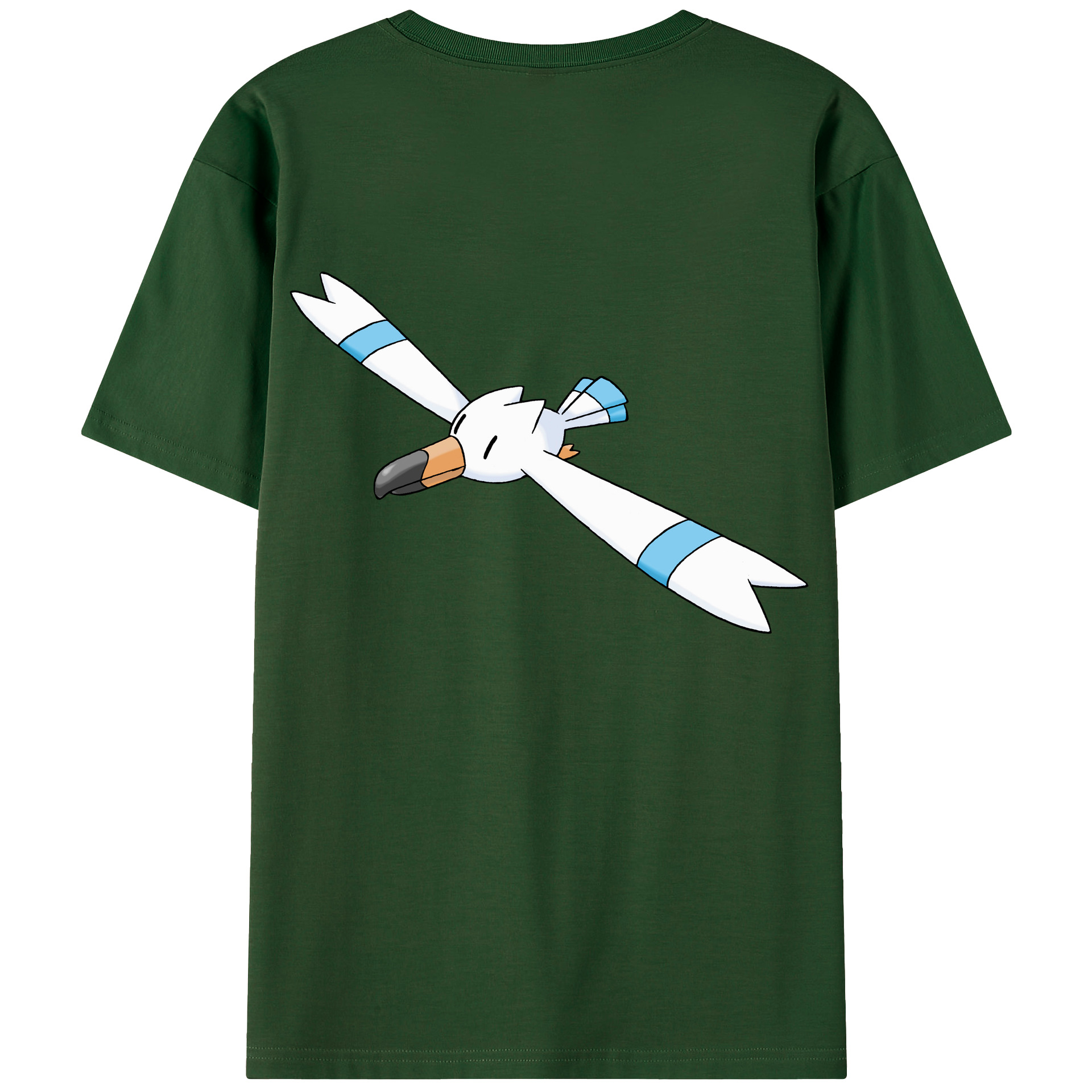 （画像用） ポケットモンスター Pokémon 綿100％半袖Tシャツ（背面プリント）